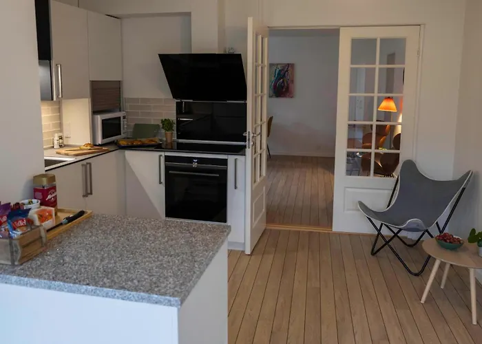 Hyggelig Byhus I Stueplan Med Solrig Gardhave Séjour chez l'habitant *
